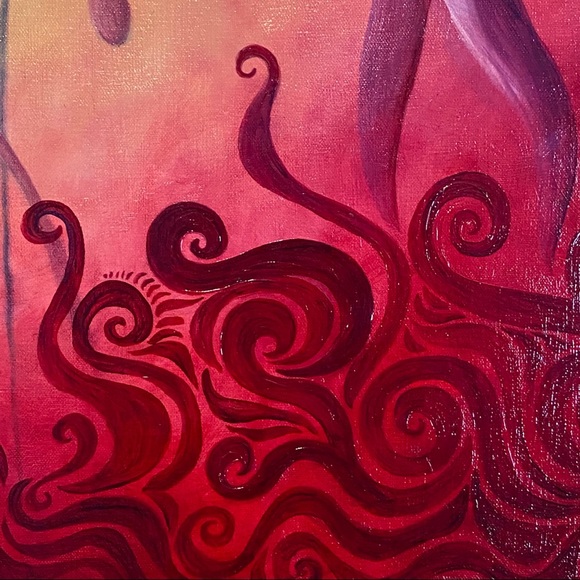 Original Art 🖼 Oil on Canvas Painting 🎨 30”x30” - Picture 3 of 7